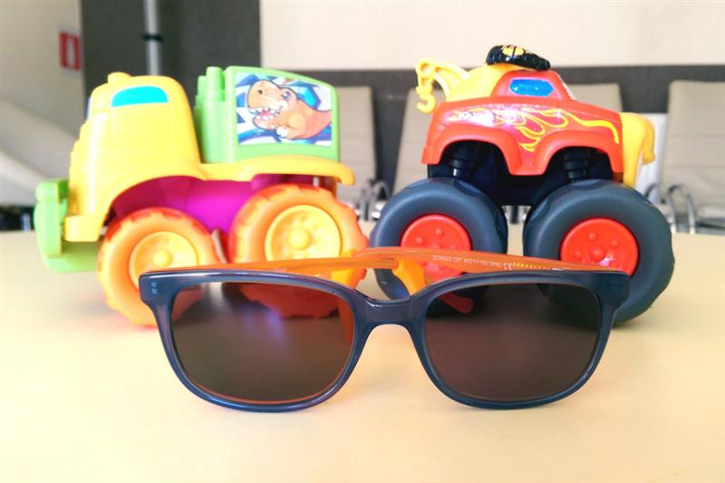 Rama pentru ochelari de vedere pentru baietei Diseny Cars cu lentile colorate cu dioptrii