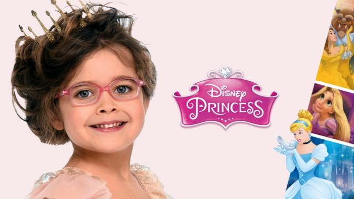 Colectia de ochelari de vedere pentru copii Disney Princess