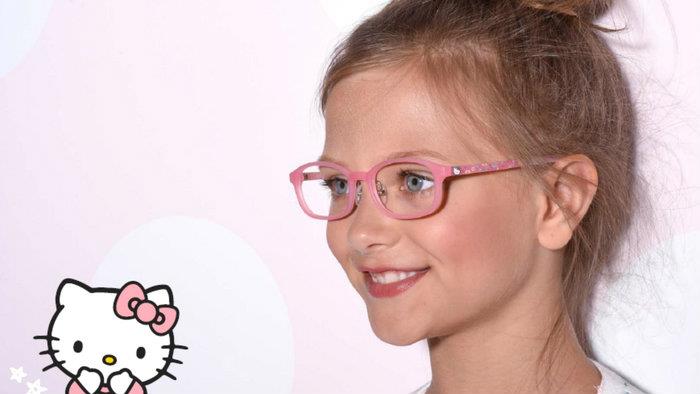 Colectia de ochelari de vedere pentru copii Hello Kitty 